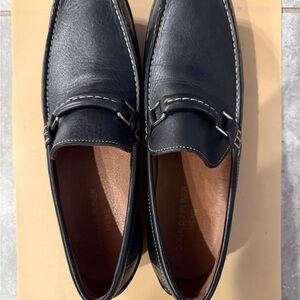 Donald J. Pliner Men's Leather Loafers in Black